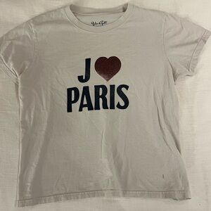 Brandy Melville J ❤️ Paris baby tee
